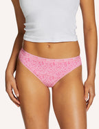Love Luna First Period bikini brief in Pink Petal print