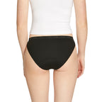 Love Luna First Period bikini brief in black, third view