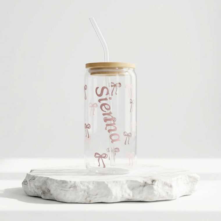 Personalised Glass Tumbler
